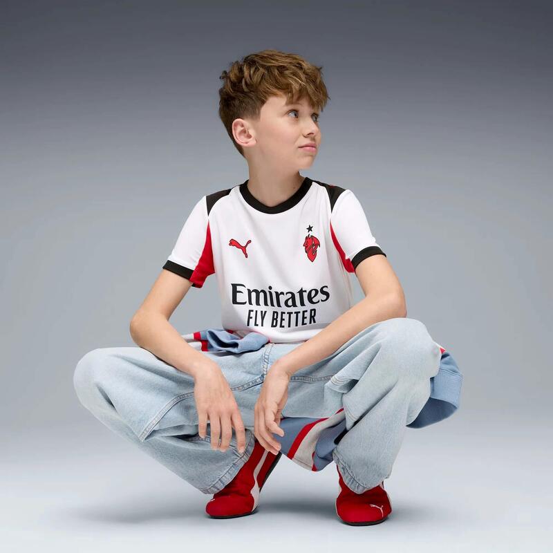 Tricou Puma Acm Away Jersey Replica Jr Copii
