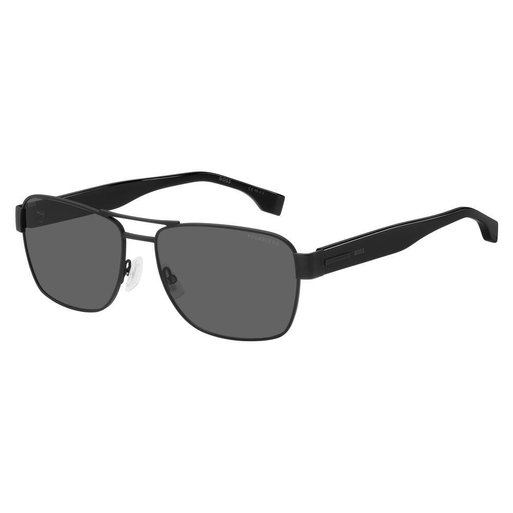 Hugo Boss - Lunettes De Soleil Polarisées Hugo Boss 1441/s 807 Pour Homme, Taille 60 Mm - Lunettes De Soleil - Gris|noir - No Size - Decathlon