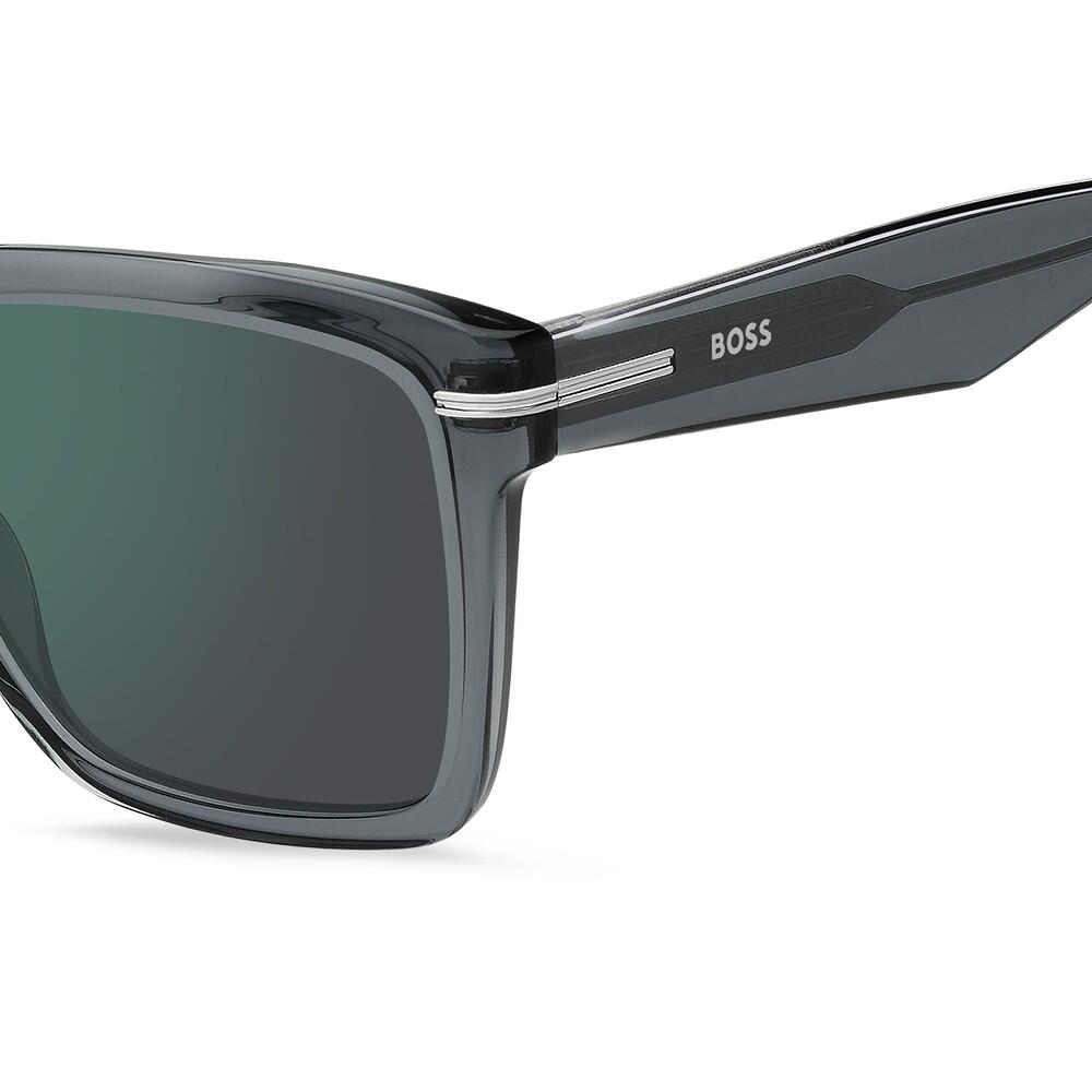 Occhiali da Sole Hugo Boss 1745/S KB7 2G in Acetato Uomo 57 mm 3/3