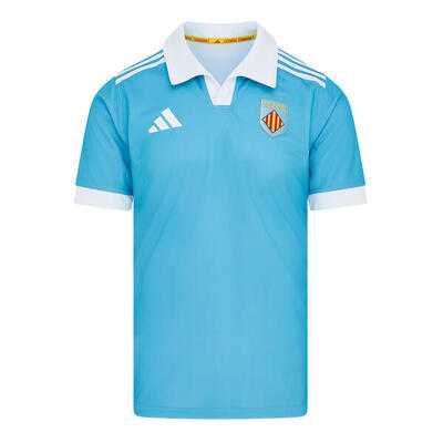Replica thuisshirt usap 25/26 perpignan hemels‑blauw