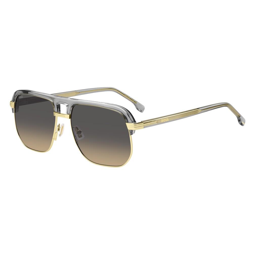 Hugo Boss - Lunettes De Soleil Homme Hugo Boss 1752/s Ft3 Pr, Taille 59 Mm - Lunettes De Soleil - Gris - No Size - Decathlon