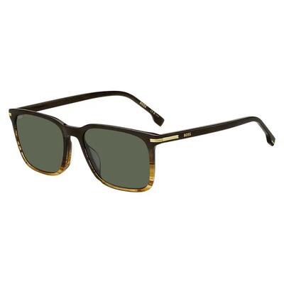Zonnebril hugo boss 1749/g/s edm van acetaat heren 55 mm