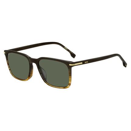 Zonnebril Hugo Boss 1749/G/S CBL van Acetaat Heren 55 mm