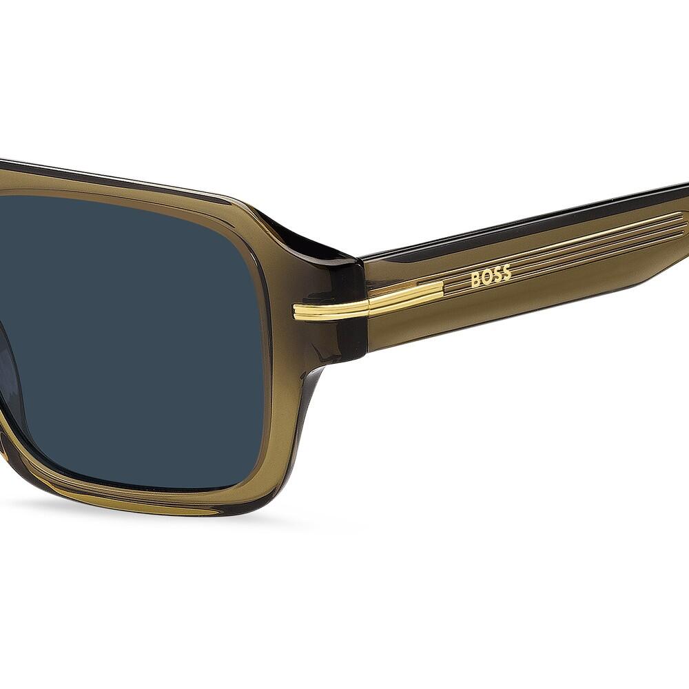 Occhiali da Sole Hugo Boss 1595/S 09Q in Acetato Uomo 53 mm 3/3