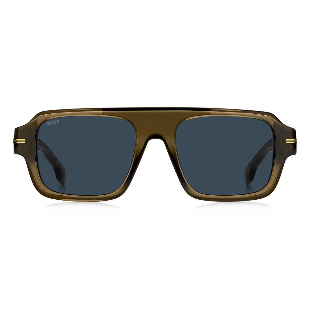 Occhiali da Sole Hugo Boss 1595/S 09Q in Acetato Uomo 53 mm 2/3