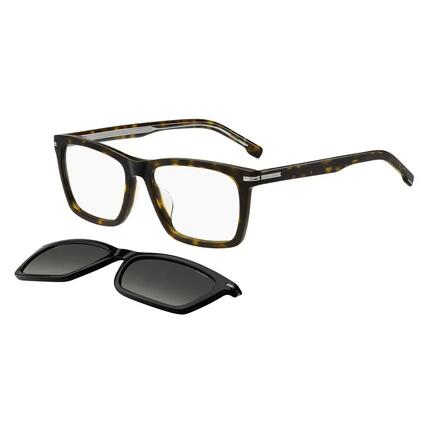 Lunettes de Soleil Hugo Boss 1726/G/CS 05K Polarisées en Acétate Homme 55 mm