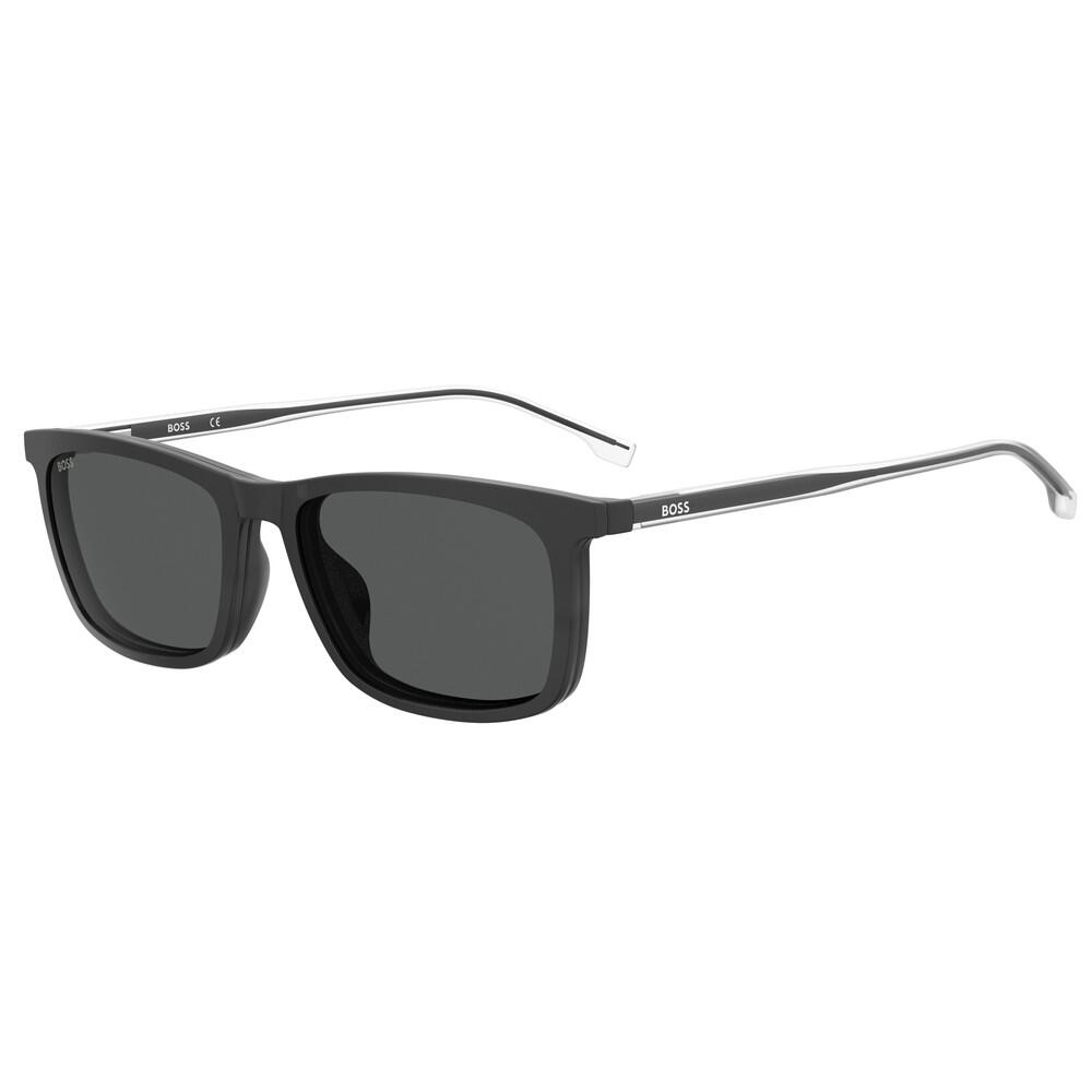 Hugo Boss - Lunettes De Soleil Homme Hugo Boss 1150/cs 003, Taille 55 Mm - Lunettes De Soleil - Gris|noir - No Size - Decathlon