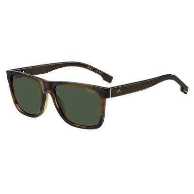 Zonnebril hugo boss 1759/g/s edm gepolariseerd van acetaat heren 57 mm