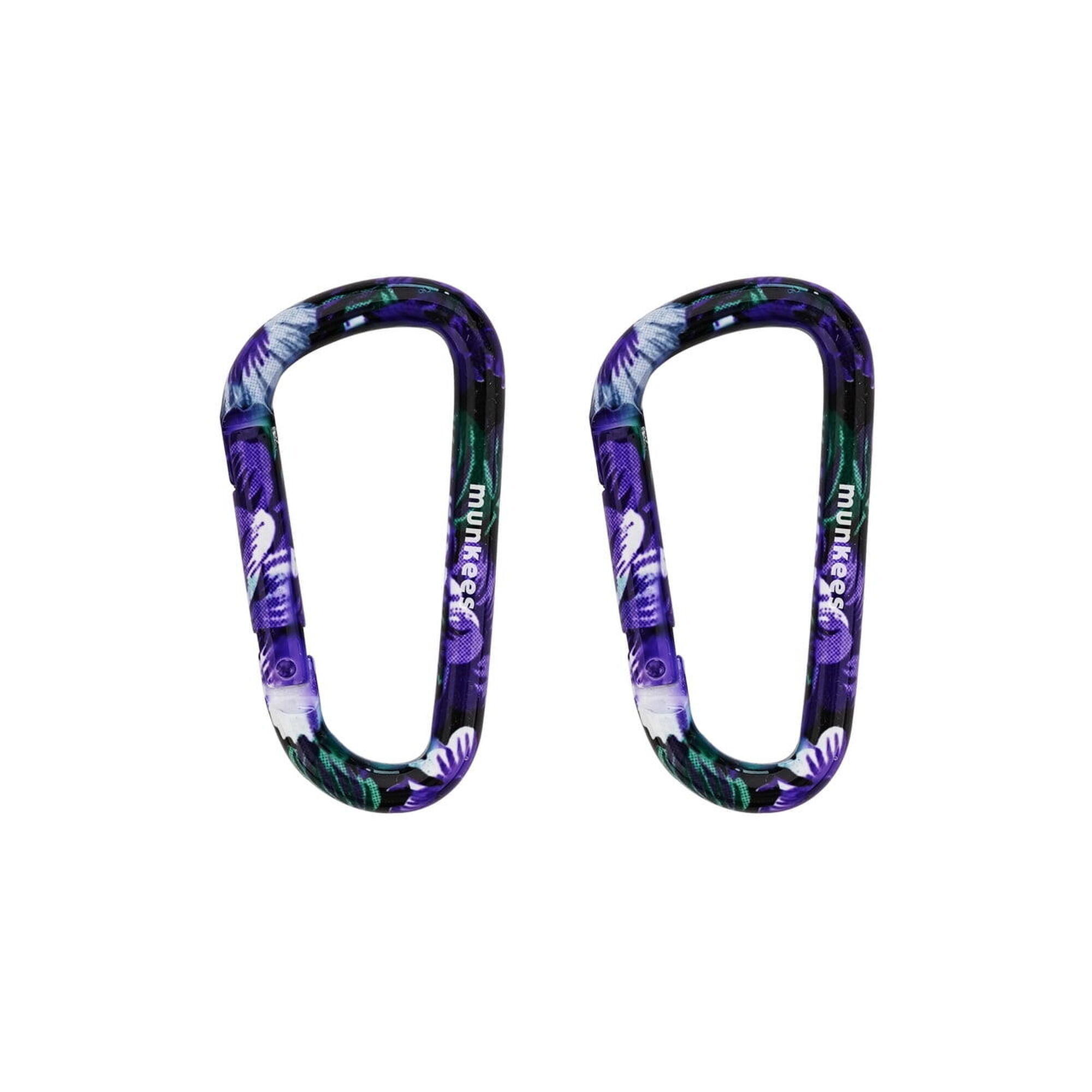 MUNKEES Karabina Flower Lila S 2 Kusy