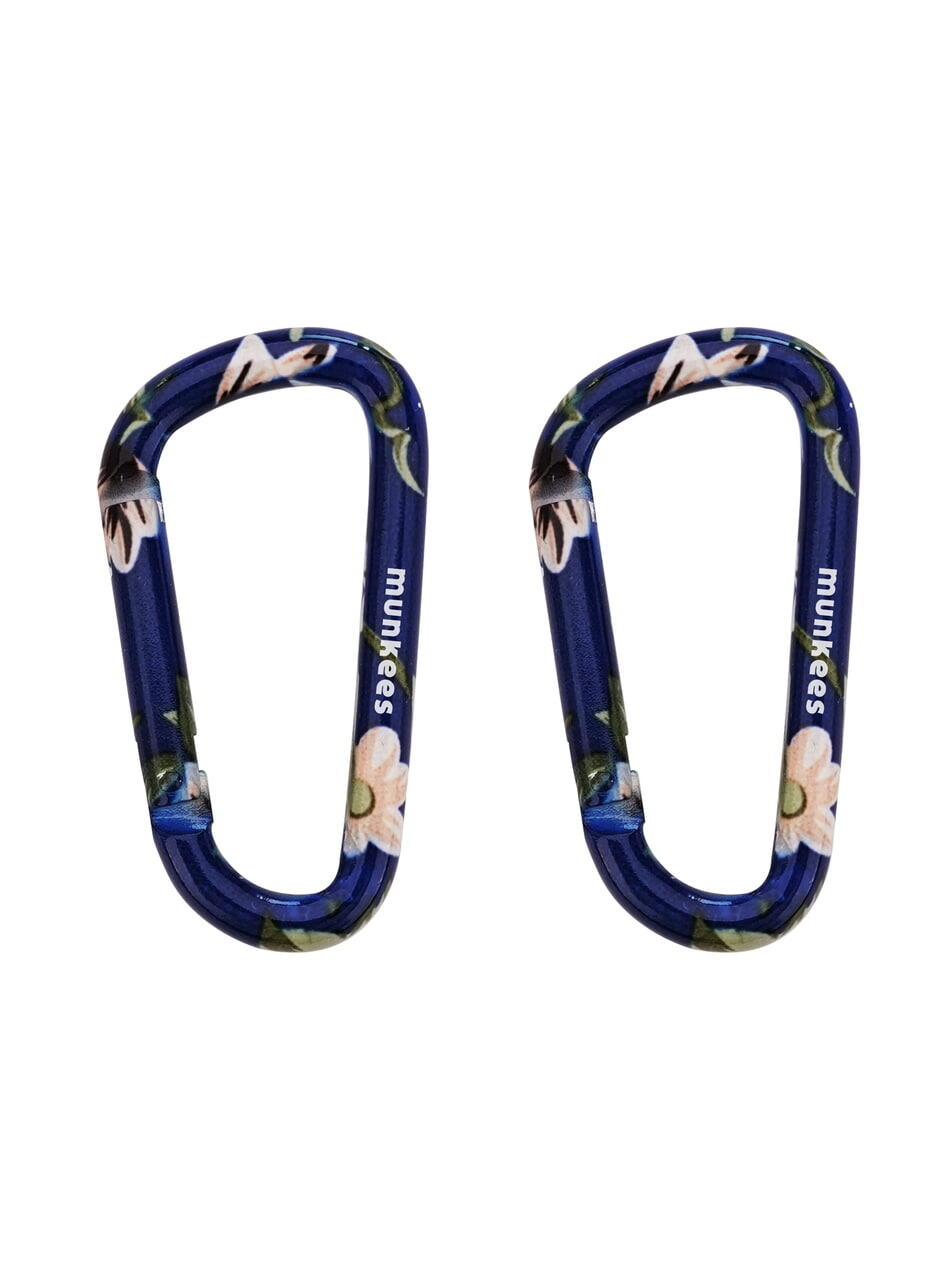 MUNKEES Karabina Flower Blue S 2 Kusy