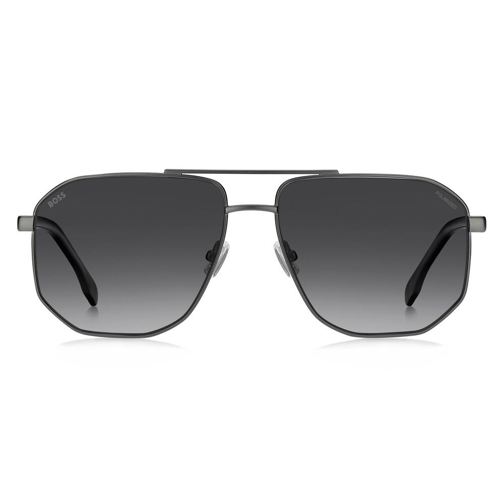 Occhiali da Sole Hugo Boss 1832/S R80 Polarizzati in Metallo Uomo 59 mm 2/3