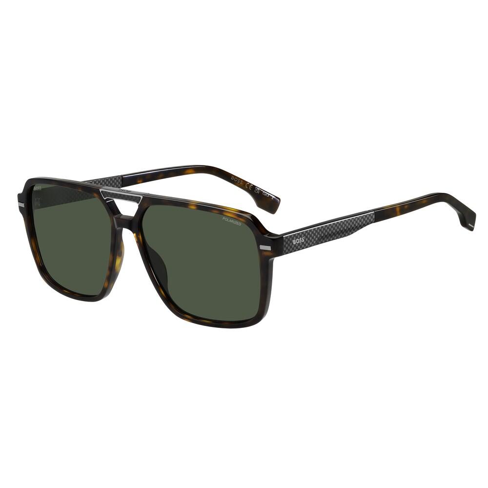 Hugo Boss - Lunettes De Soleil Polarisées Hugo Boss 1766/s 086 Pour Homme, Taille 59 Mm - Lunettes De Soleil - Multicolore|vert - No Size - Decathlon