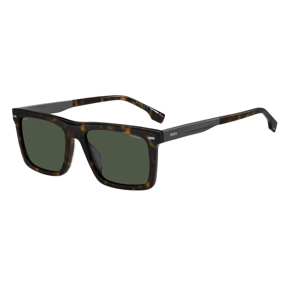 Hugo Boss - Lunettes De Soleil Polarisées Hugo Boss 1765/g/s 086 Pour Homme, Taille 55 Mm - Lunettes De Soleil - Multicolore|vert - No Size - Decathlon