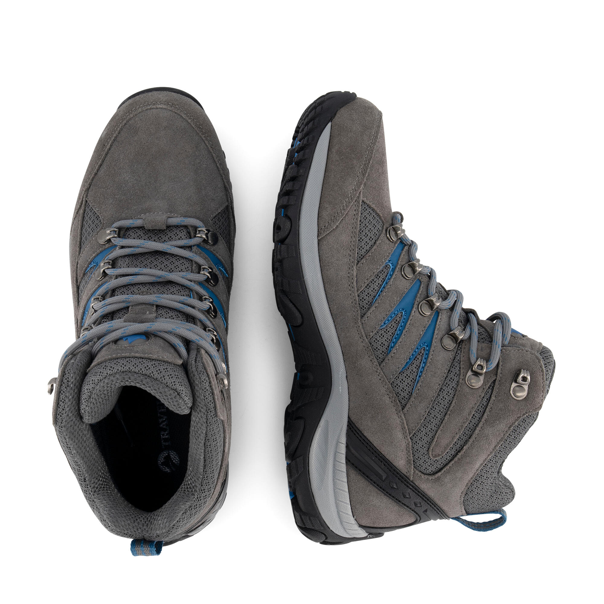 Hornborg Dames - Halfhoge wandelschoenen - Waterdicht - Grijs 4/5
