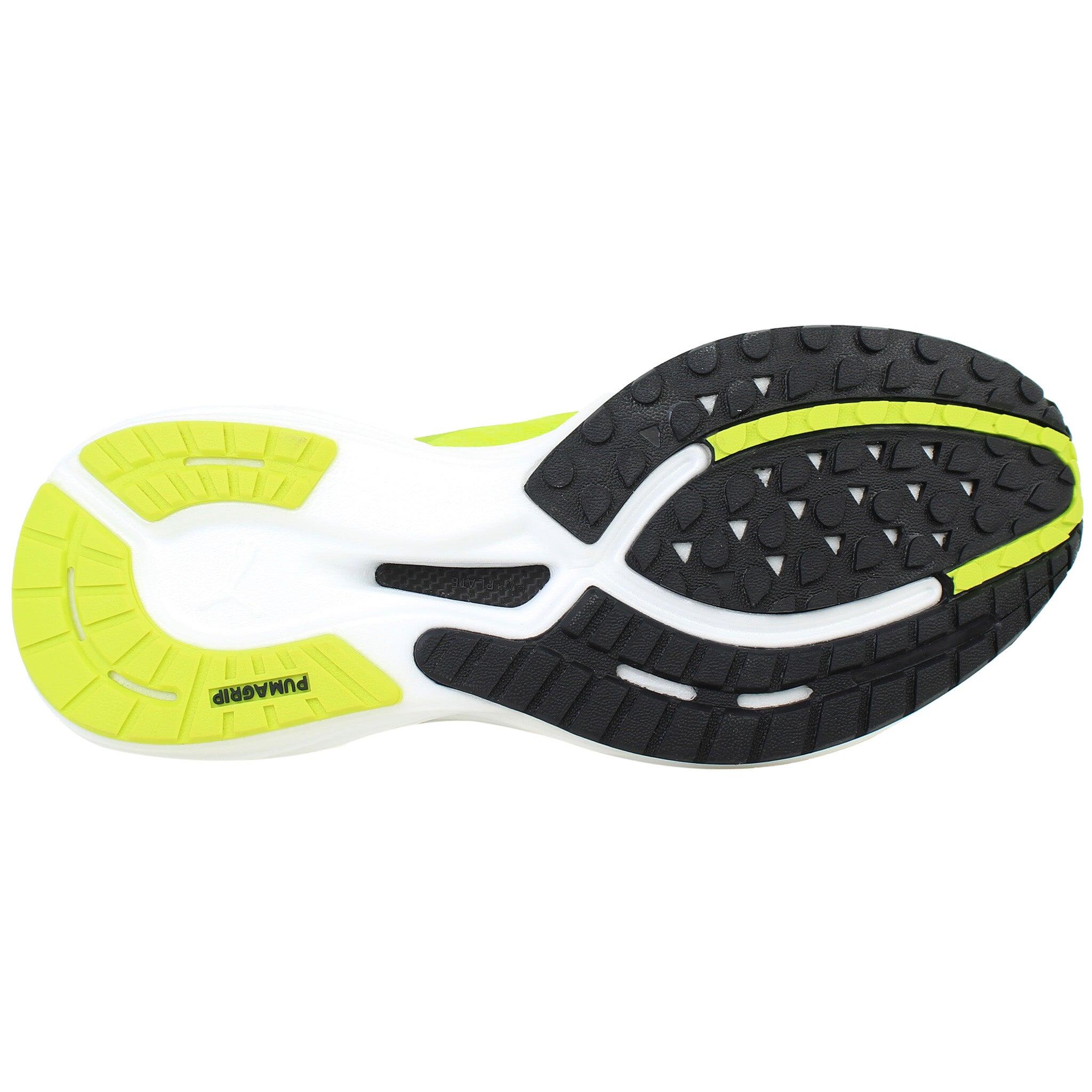 Pantofi alergare pentru barbati Deviate Nitro 2 - verde fluo Lime Pow negru alb 5/5