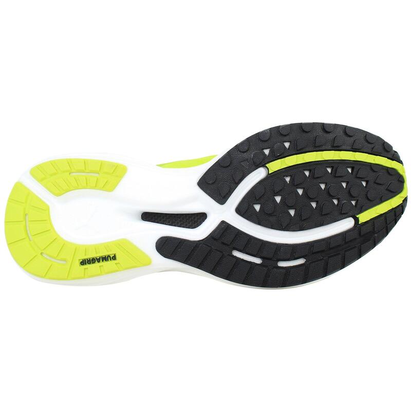 Pantofi alergare pentru barbati Deviate Nitro 2 - verde fluo Lime Pow negru alb