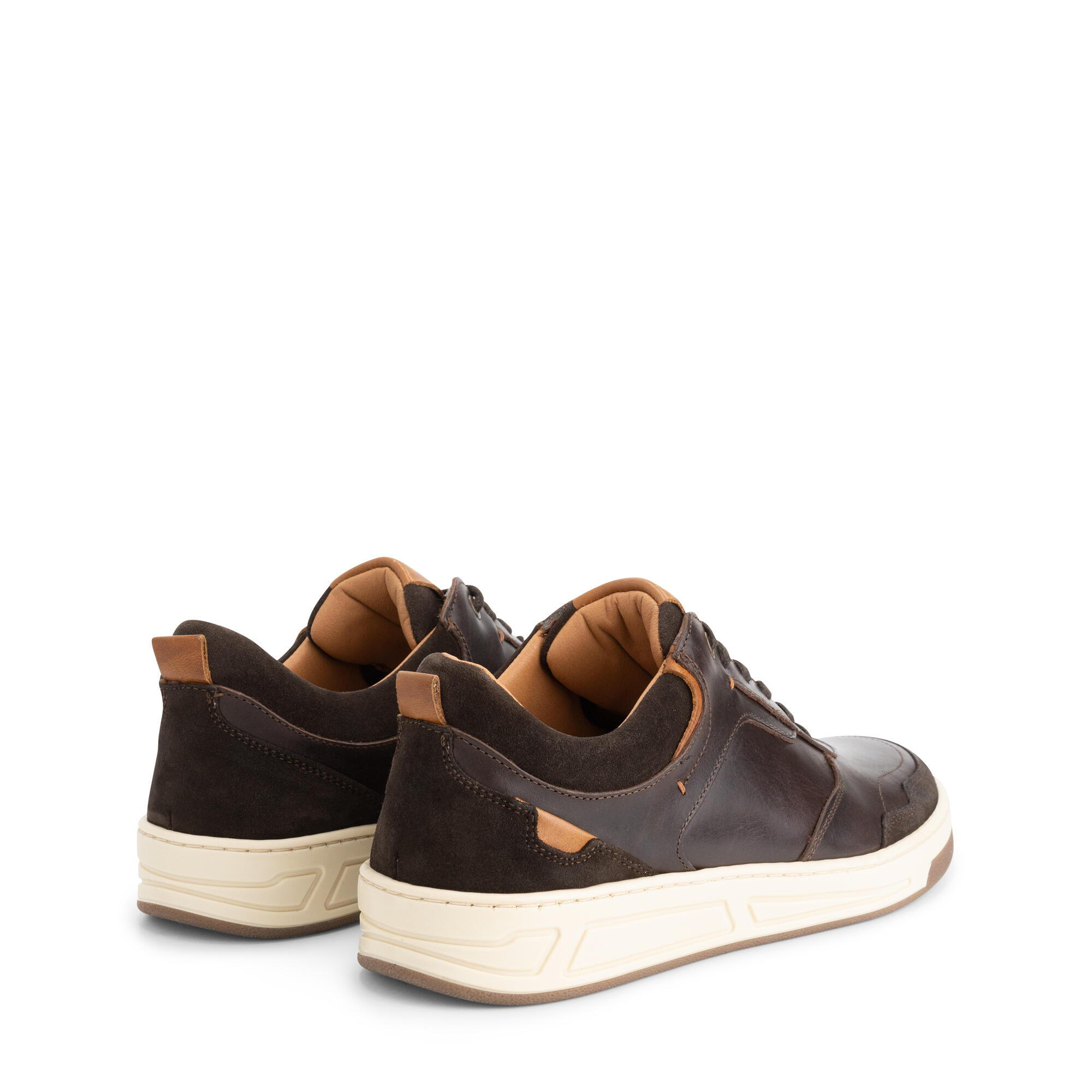 Darley Men - Baskets - Cuir - Marron foncé 2/5
