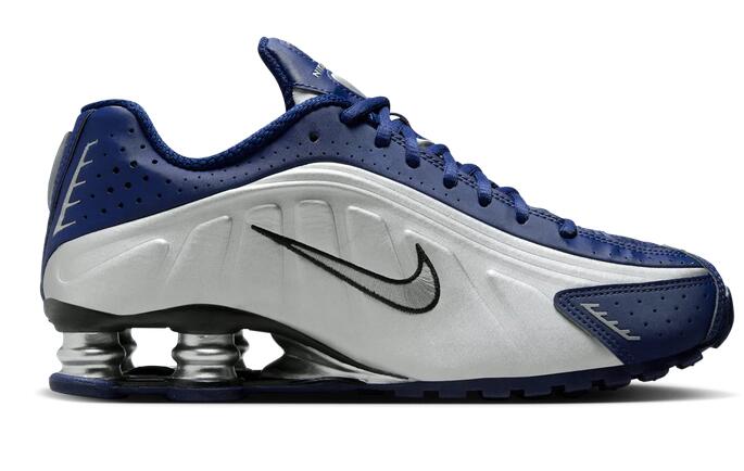 Nike Shox R4 Blue Void (Women's) 4/6