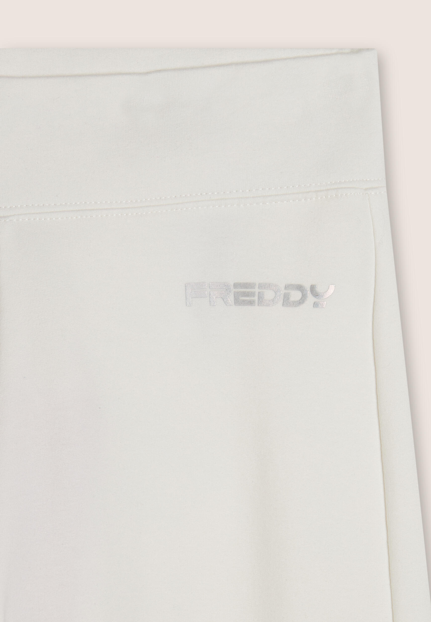 Leggings a zampa in felpa elasticizzata 3/3
