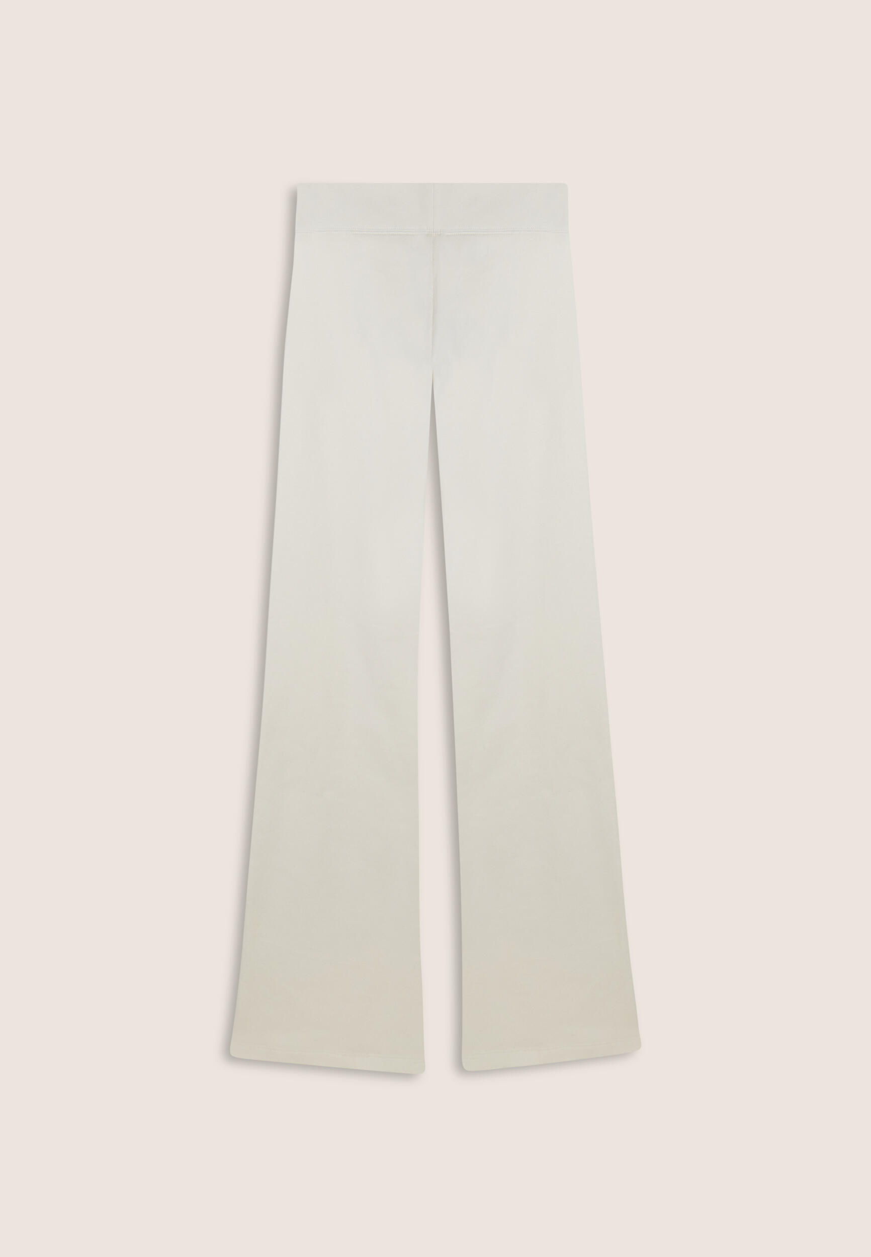 Leggings a zampa in felpa elasticizzata 2/3