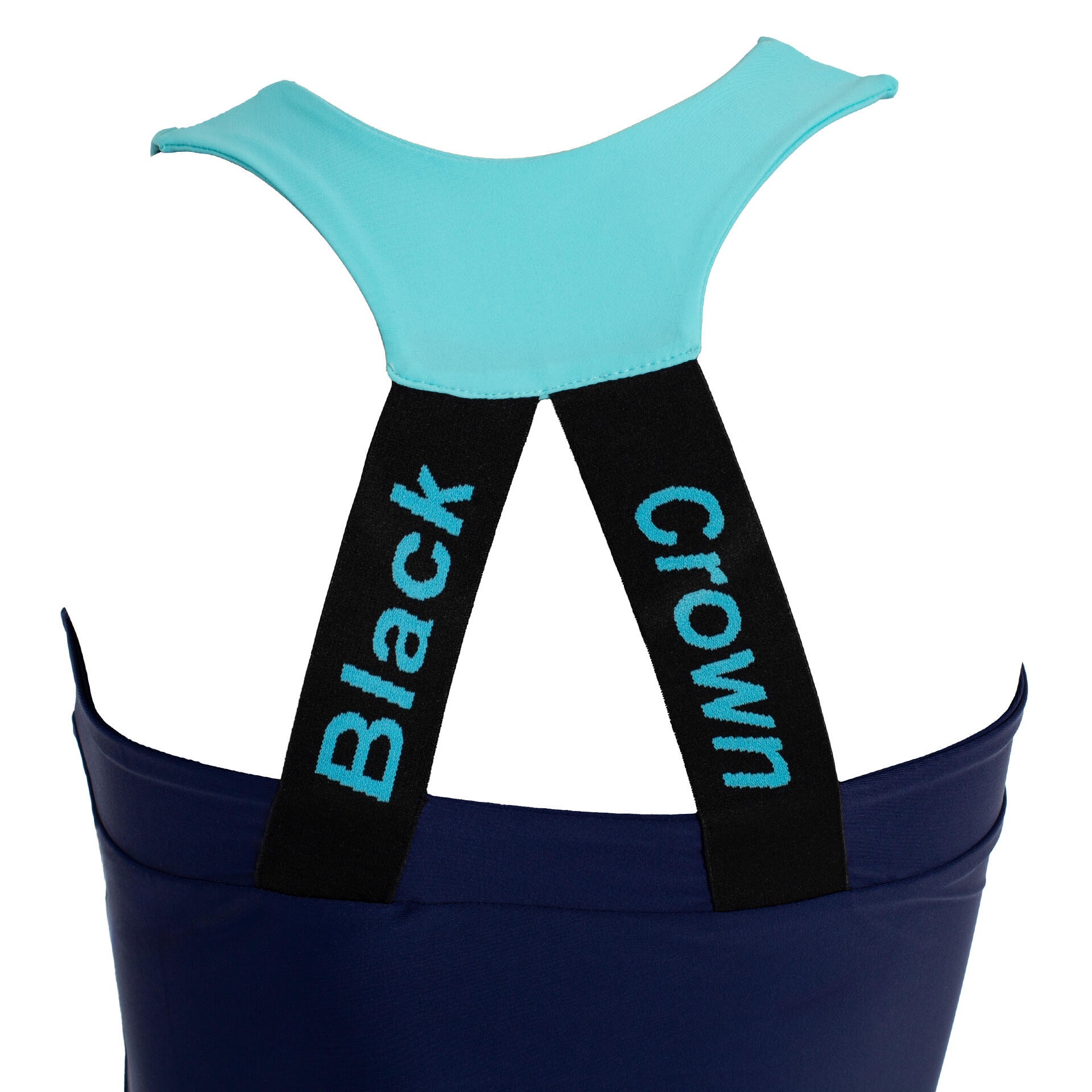 Black Crown Juarez Azul/Turquesa | T-shirt leve de padel para mulher 4/4