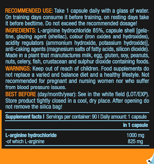 L-Arginine 3/6