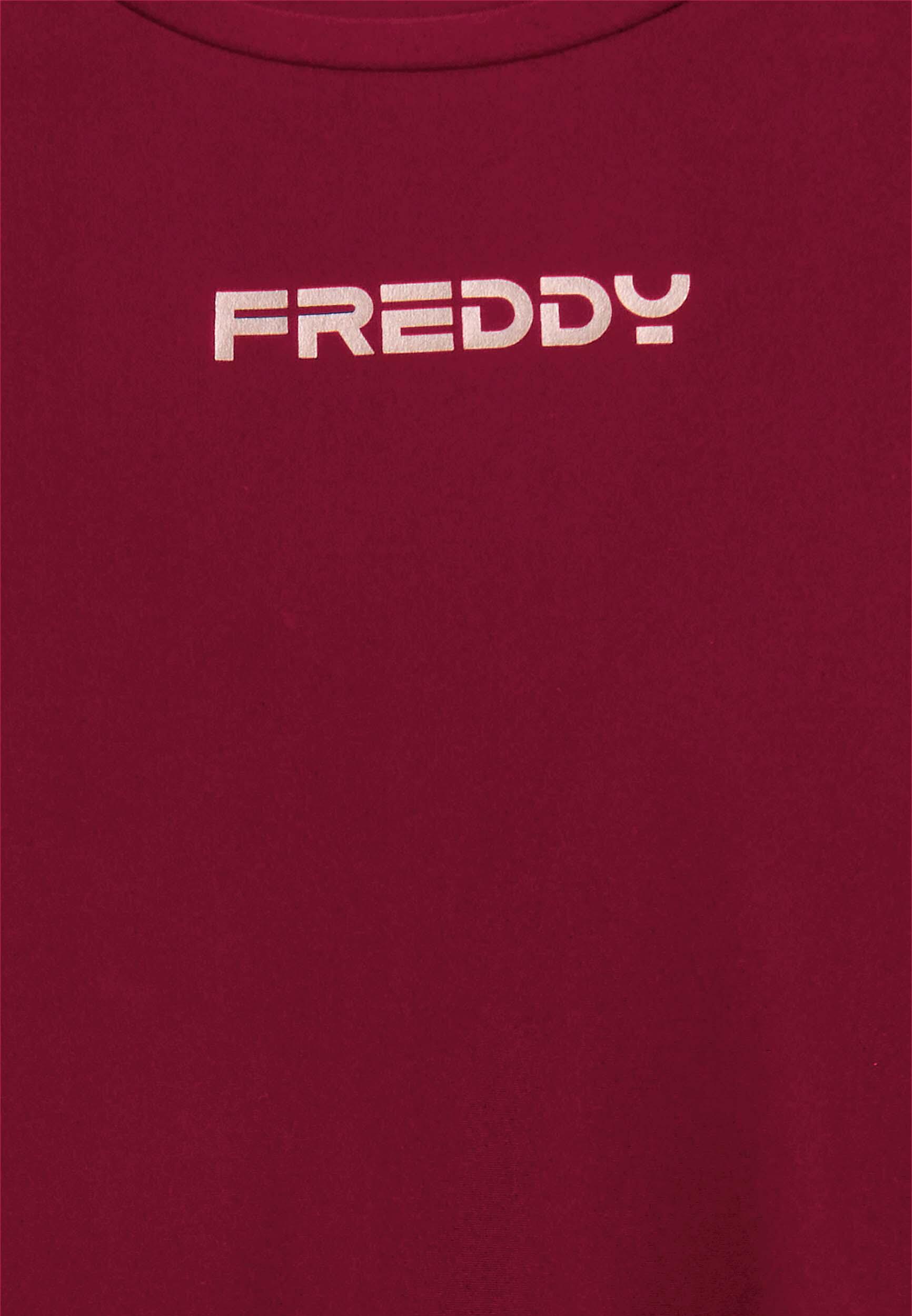 T-shirt tecnica con spacchi laterali e fit regolare 3/3