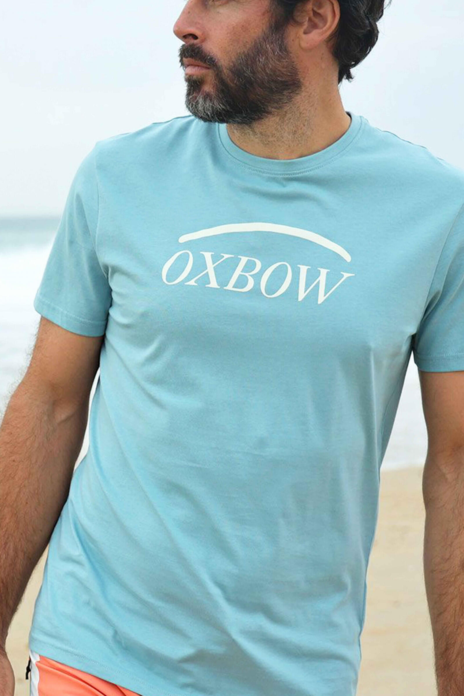 Oxbow Camiseta De Manga Corta Talai Azul 4/4