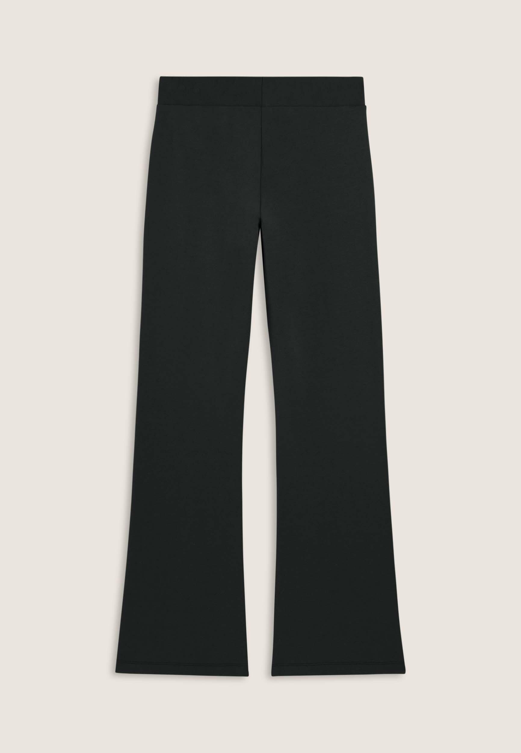 Pantaloni flare in felpa elasticizzata 2/3