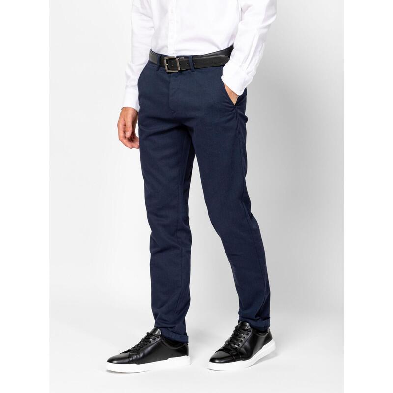Pantaloni lungi din in pentru bărbați FORTE