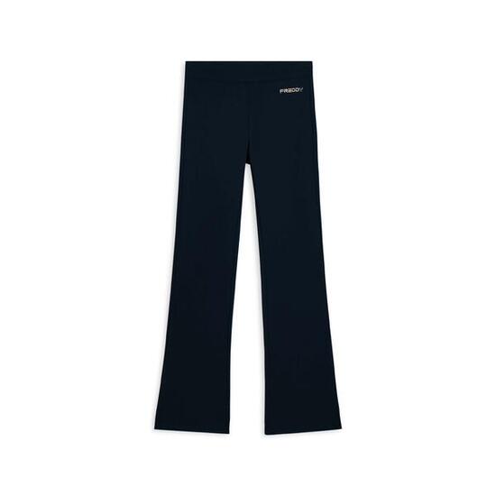 Leggings flare en molleton élastique