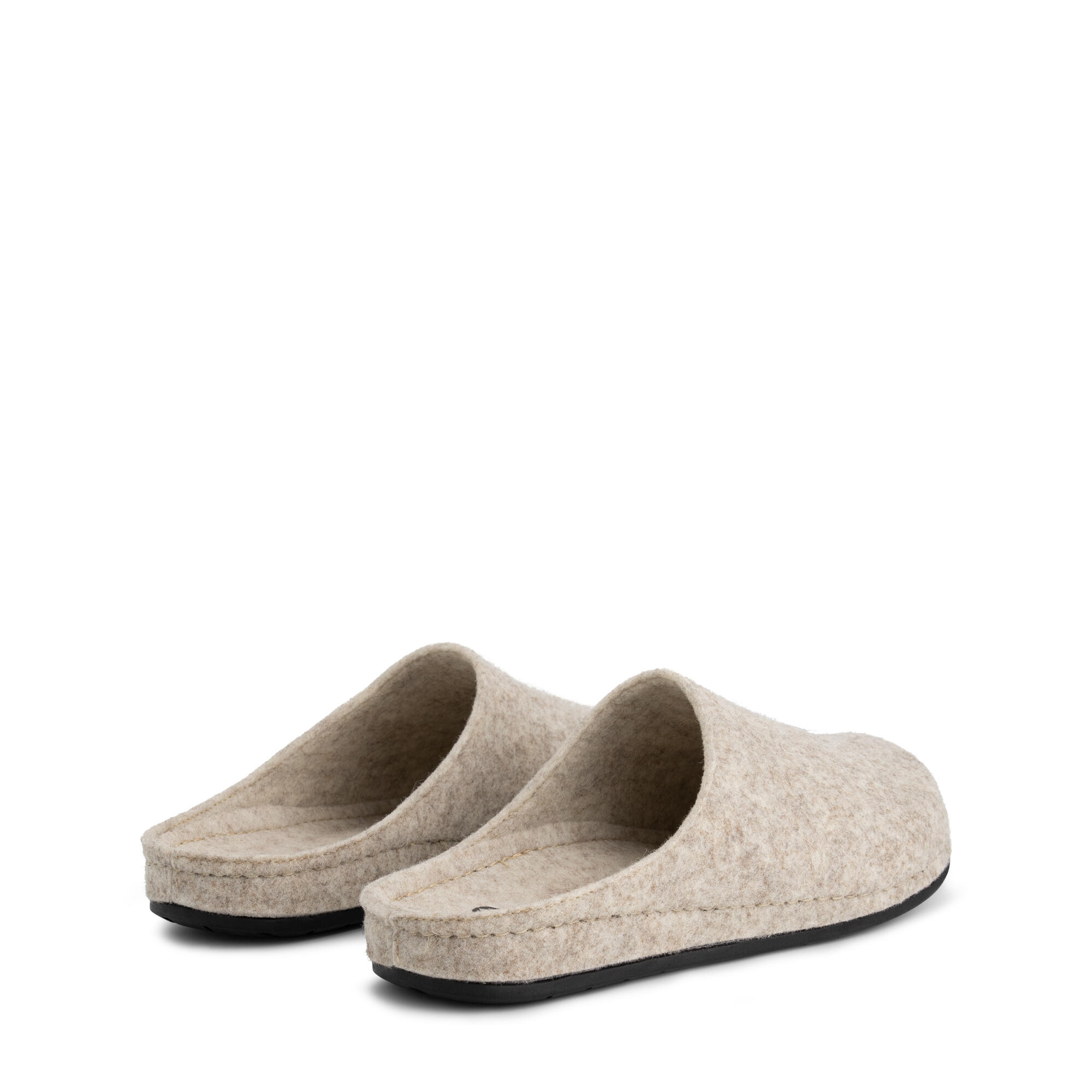 Pantuflas Come Home hombre - Lana - Marrón 2/5