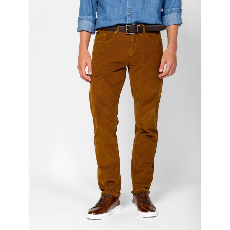 Pantaloni lungi din in pentru bărbați FUMIL