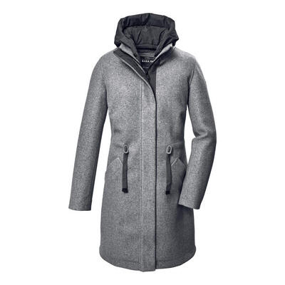 Fleeceparka GW 46 WMN PRK Freizeit Damen, weiblich hellbeige Atmungsaktiv