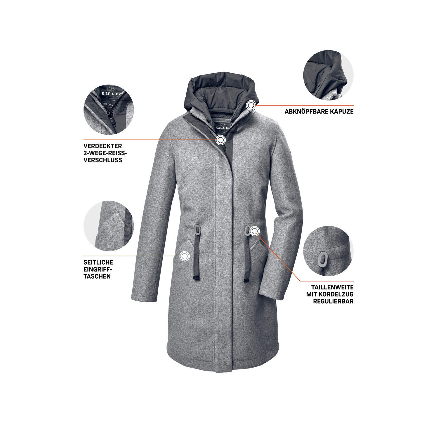 Damen Parka GW 46 WMN PRK 5/5
