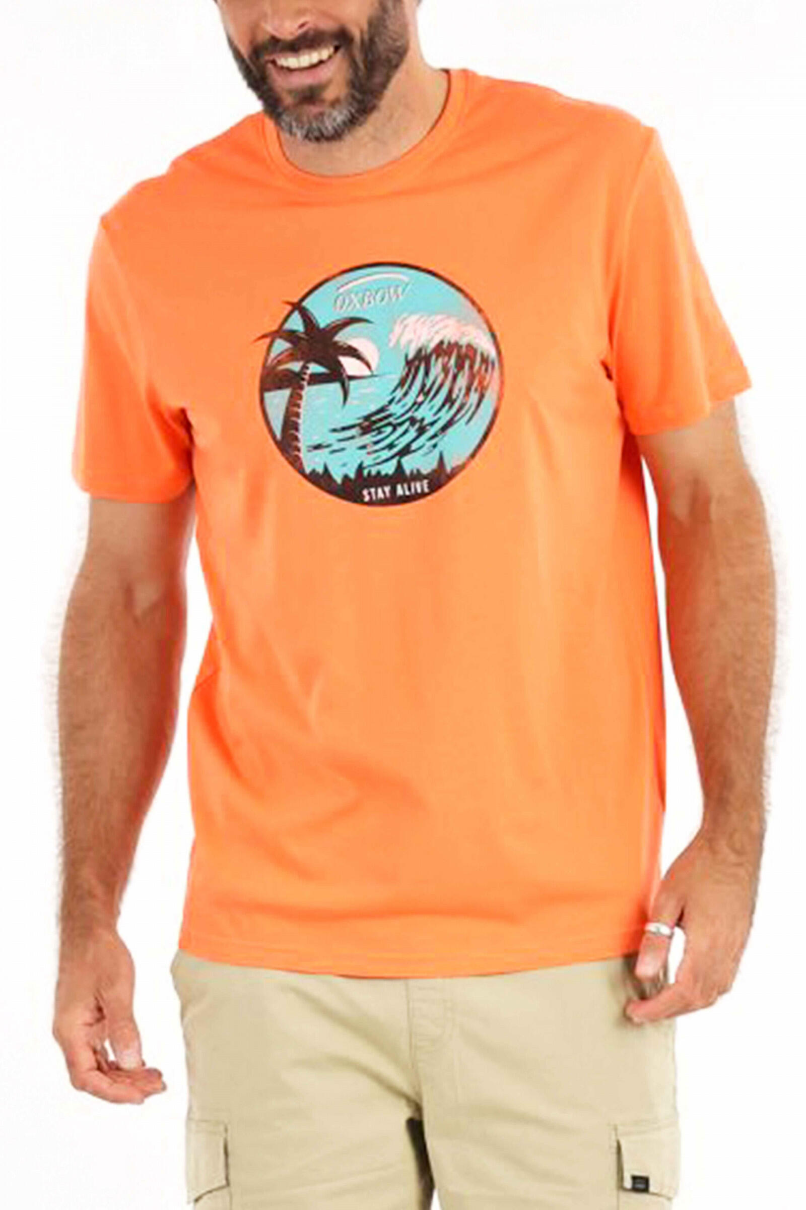 Oxbow Camiseta De Manga Corta Tarnel Rojizo 2/3