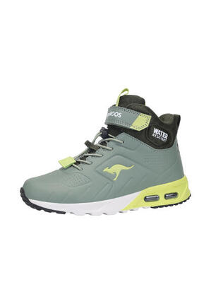 KangaROOS KX-Molbo Mid EV High-Top Kinder Unisex Sneaker Warmfutter 10421 grün