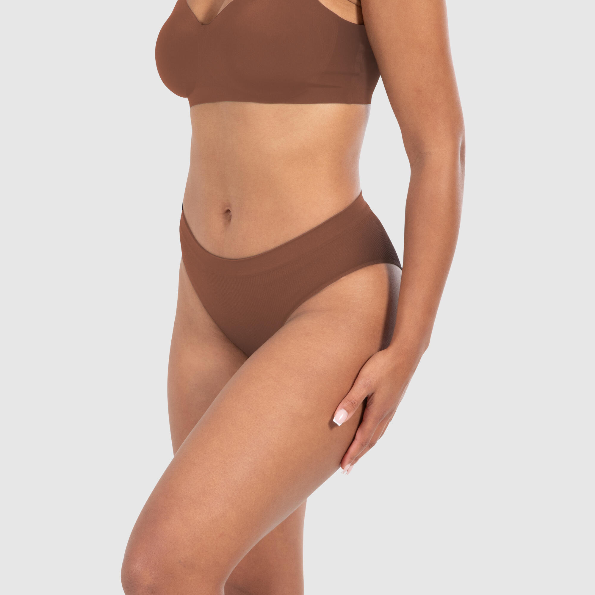 Damen Slip Nysa Braun 2/5