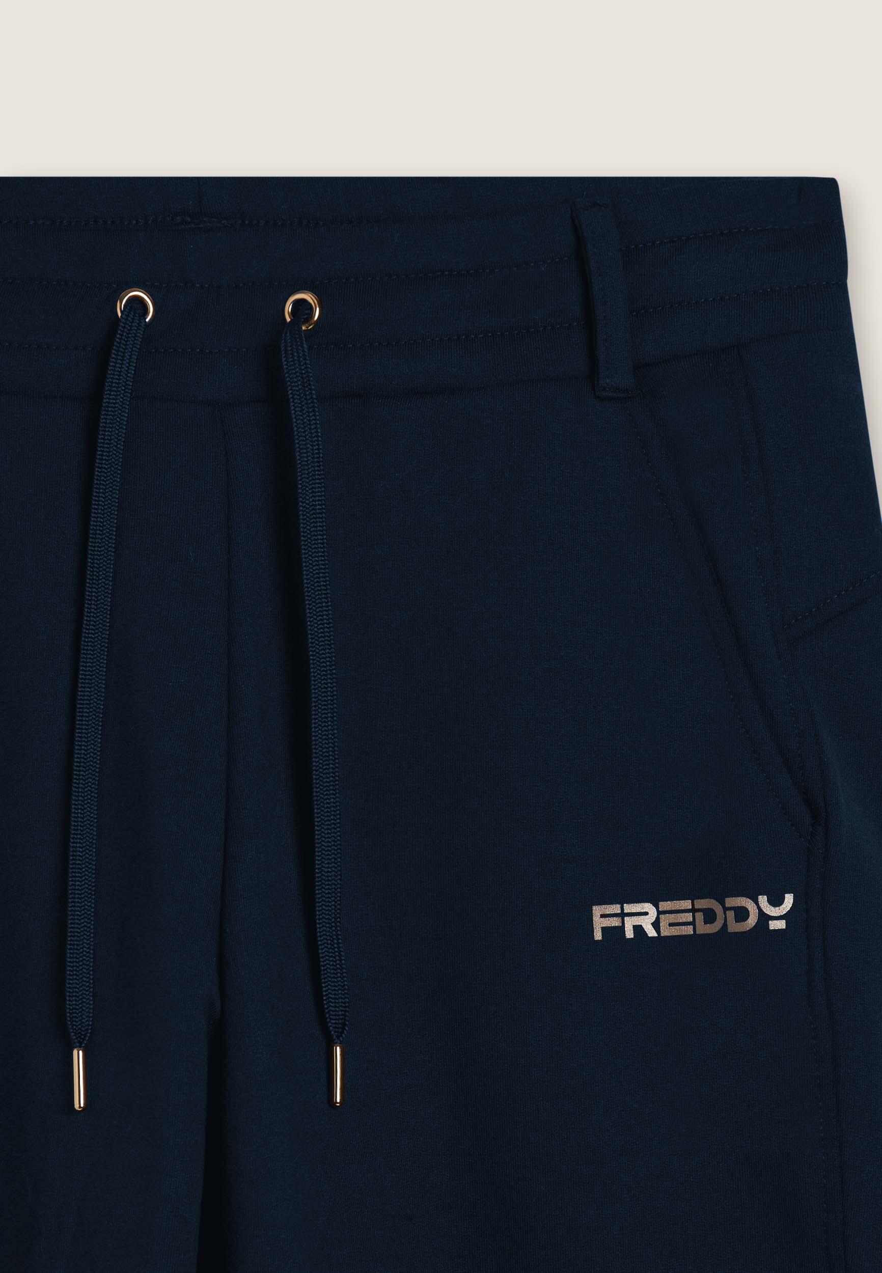 Pantaloni slim fit con spacchi laterali 3/3
