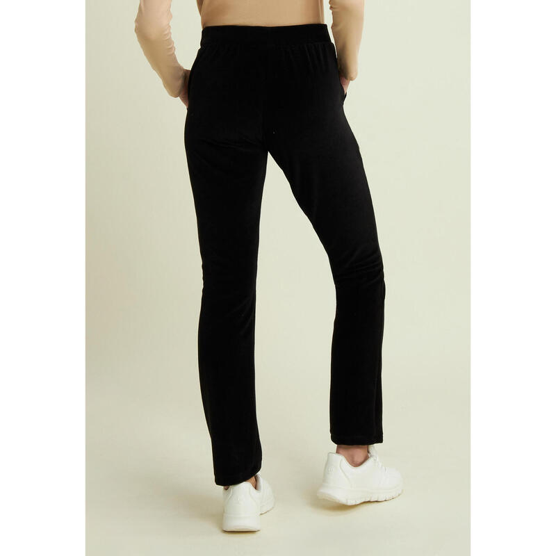 Pantalon droit en chenille