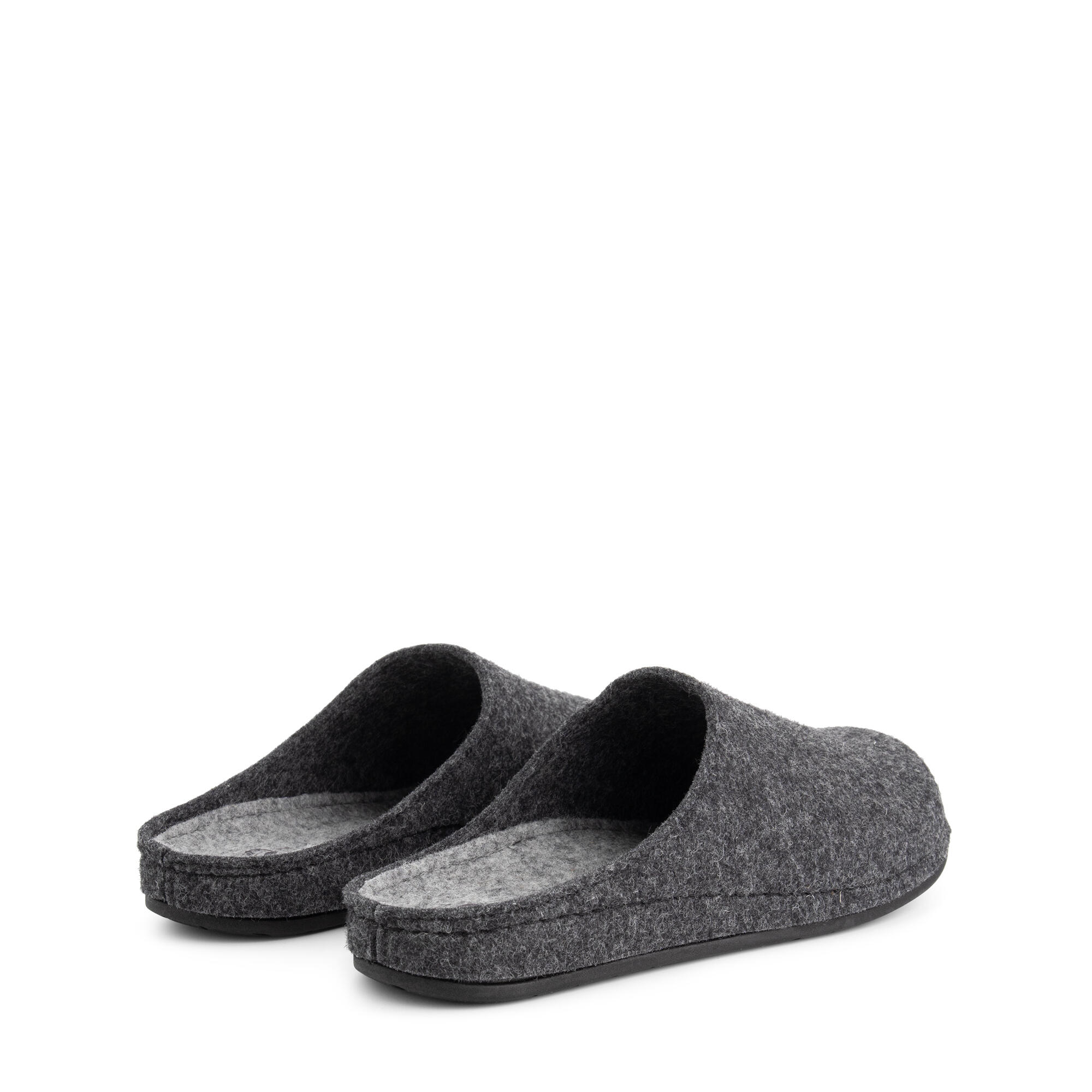 Pantuflas Come Home hombre - Lana - Marrón 2/5