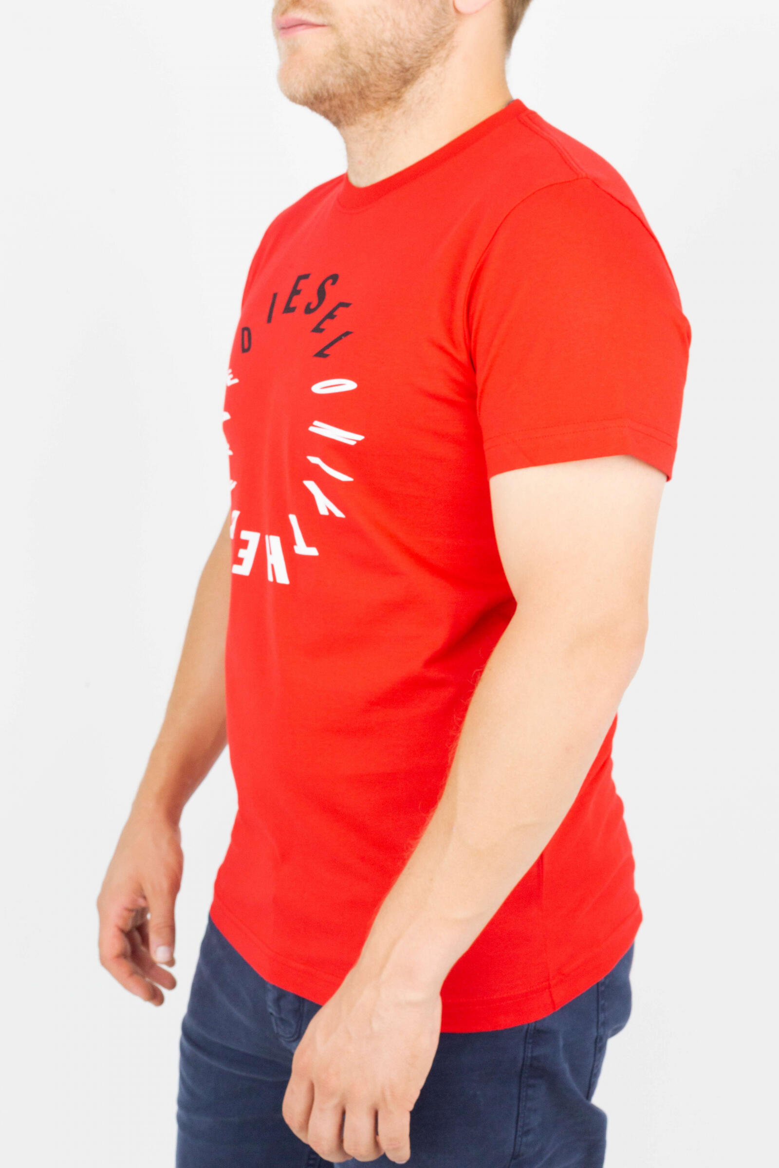 Diesel Camiseta Diego-y2 Rojo 3/5