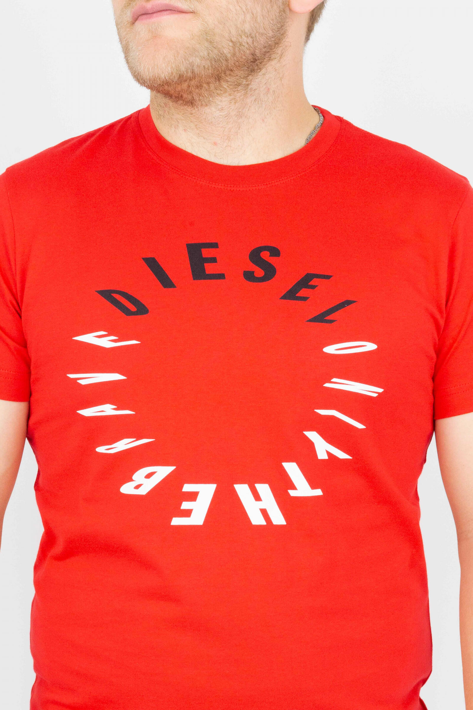 Diesel Camiseta Diego-y2 Rojo 5/5