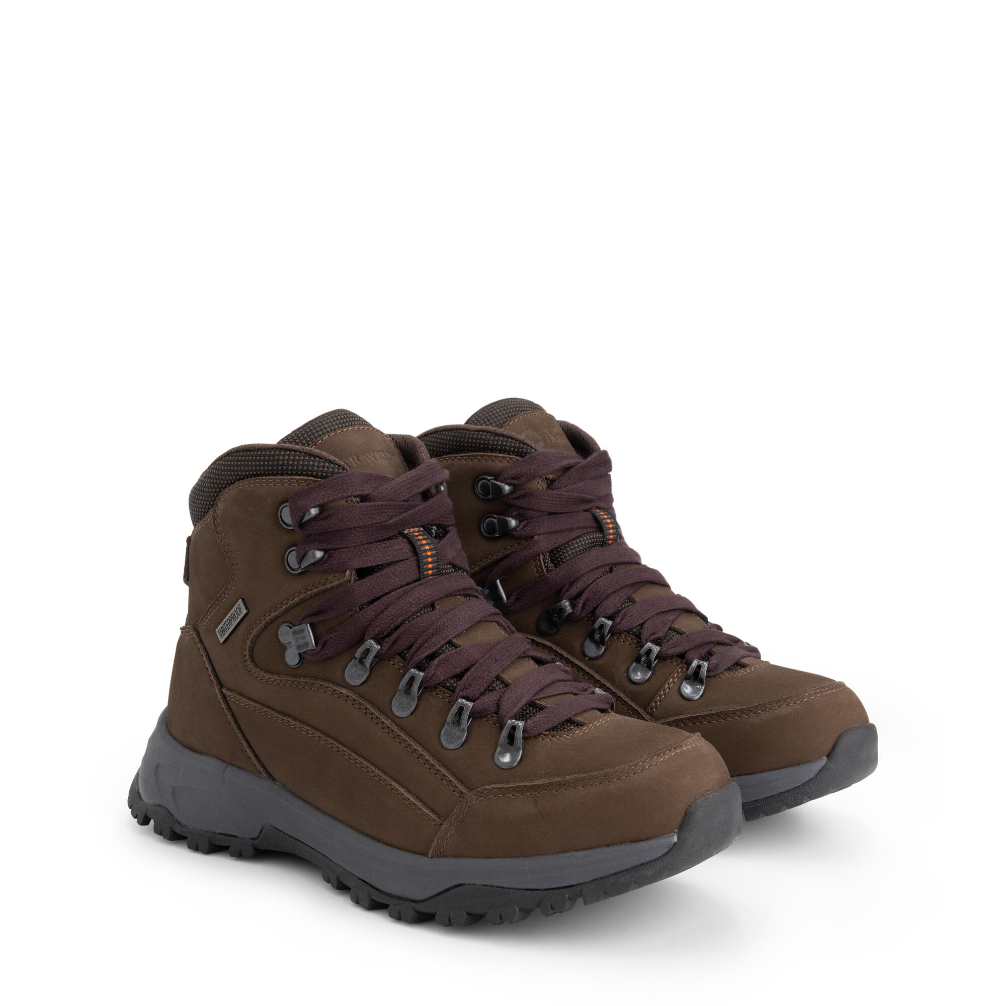 Travelin' - Klovborg Femmes - Bottes De Randonnée - Imperméables - Marron - Chaussure D'Approche - Marron - Decathlon