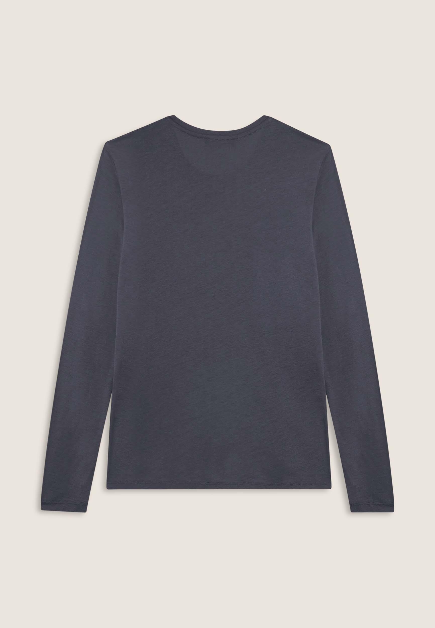 Camiseta para mujer de manga larga con detalles metálicos 2/3