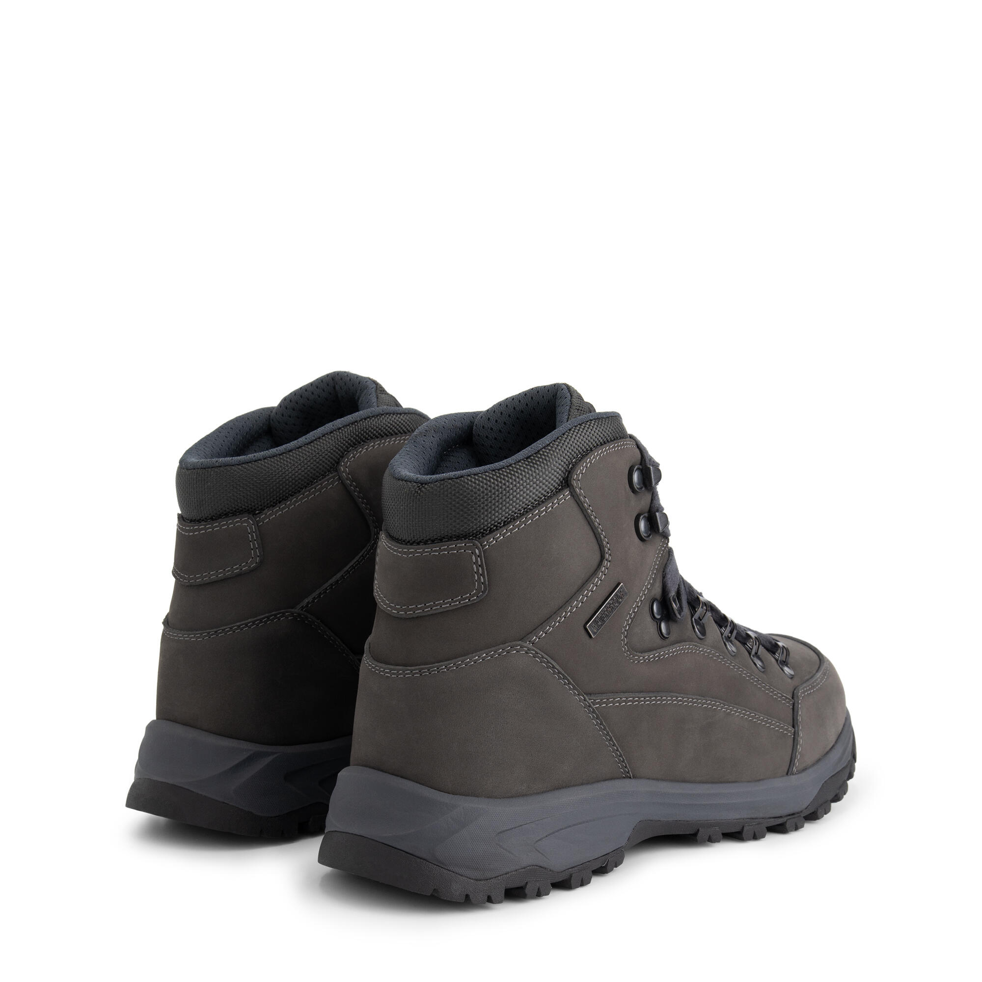 Pello Homme - Chaussures de randonnée mi-hautes - Imperméables - Gris 2/5