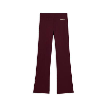 Leggings flare en molleton élastique