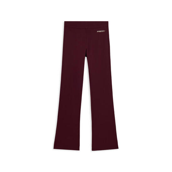 Leggings flare en molleton élastique