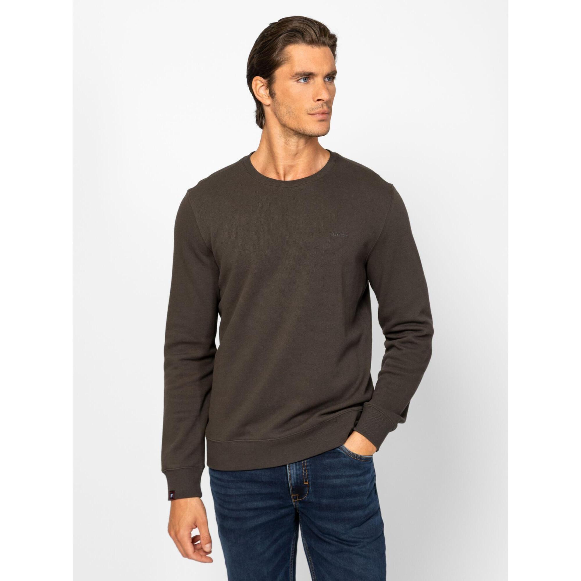 HEAVY TOOLS Pánská mikina s kulatým výstřihem DALIEN