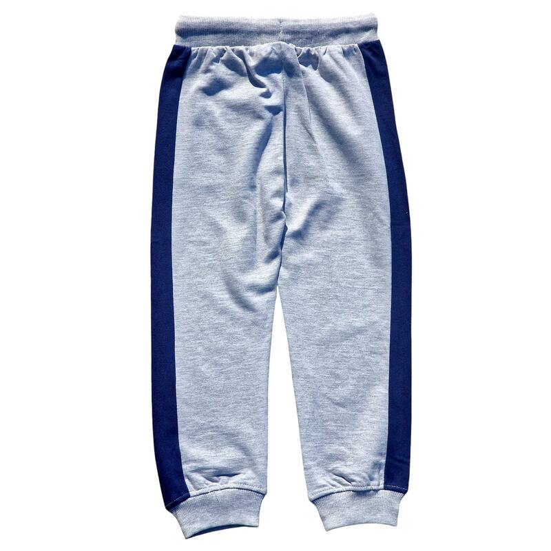 Pantaloni trening băieți, gri, bumbac, buzunare laterale, Paw Patrol